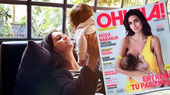 La tierna foto de Zaira Nara amamantando a Malaika. La tierna foto de Zaira Nara amamantando a Malaika.