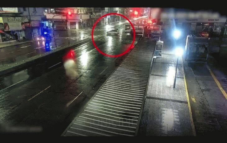 Atropelló, mató, huyó y mintió: Quedó detenido