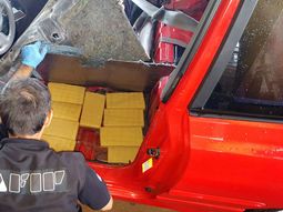 Secuestraron marihuana valuada en $1,2 millones en la frontera con Paraguay