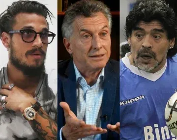 La respuesta de Daniel Osvaldo a Macri por sus dichos sobre Maradona