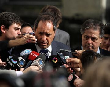 Daniel Scioli: No especulamos si hay aplauso o insulto