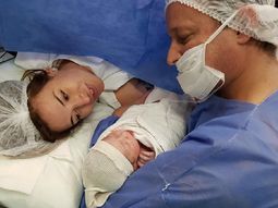 El regalo de Vidal a Insaurralde por el nacimiento de Chloé