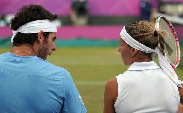 Dulko y Del Potro quedaron afuera del sueño de Londres