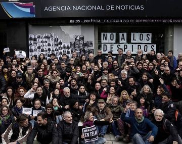 Despidos en Télam - Crédito:&nbsp;@357Adentro