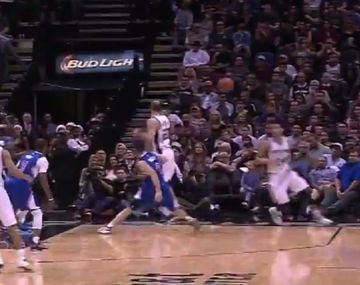 Magia pura: Ginóbili y una noche de lujo en los Spurs