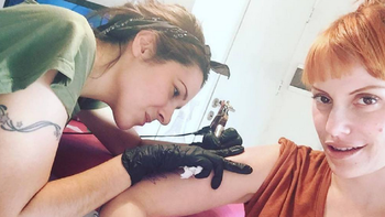 connie ansaldi, con nuevo tatuaje connie ansaldi, con nuevo tatuaje