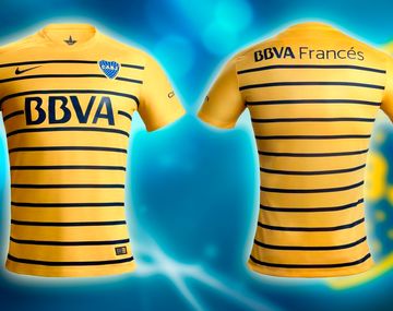 ¿Te gusta? Mirá la novedosa camiseta suplente que tendrá Boca