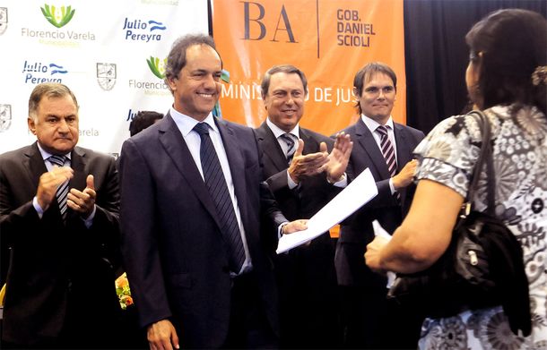 Scioli: No me preocupa que me peguen palos, no quiero que le peguen más a la gente