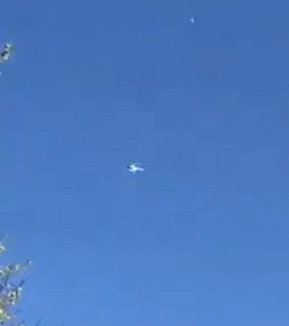 Así se desplomó un helicóptero en Dallas