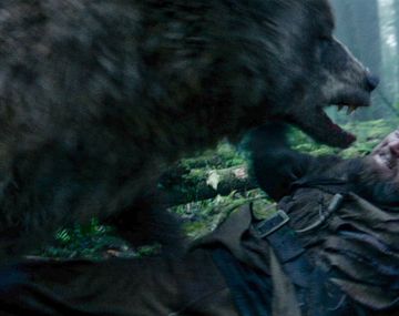 El oso de El Renacido sorprendió en los Oscar