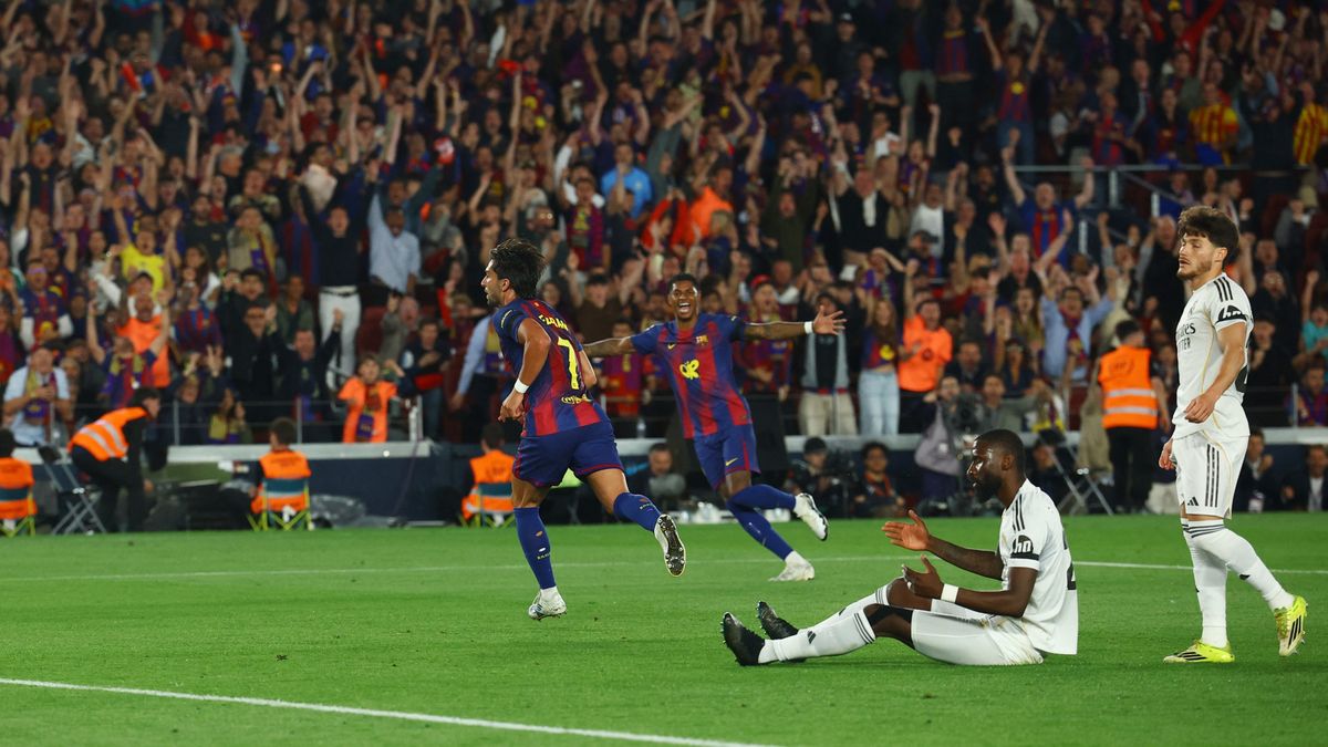 Barcelona le ganó 2-0 al Real Madrid y se coronó campeón de la Liga de ...