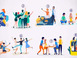 Conocé mejor sobre tu persona según el grupo de amigos que elijas.