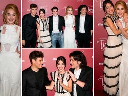 a los 19 anos, tini stoessel se viste de senora grande a los 19 anos, tini stoessel se viste de senora grande