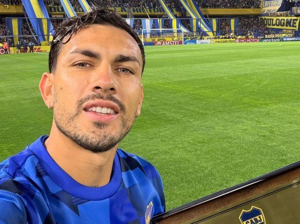 Leandro Paredes fue ovacionado en su regreso a Boca.