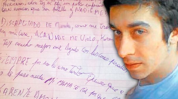 La carta del acusado del parricidio de Pilar: El monstruo está acá conmigo