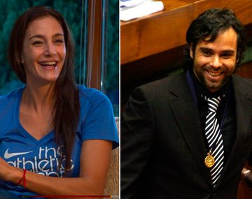 El romance de Luciana Aymar y el chileno Fernando González