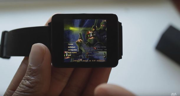 Ahora se puede jugar al Counter-Strike en el smartwatch