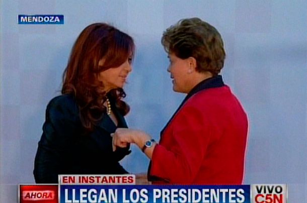 Cristina se reúne con Mujica y Dilma por la crisis en Paraguay