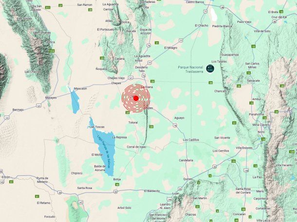 INPRES registró un fuerte sismo en La Rioja con epicentro cercano a Córdoba y San Luis INPRES registró un fuerte sismo en La Rioja con epicentro cercano a Córdoba y San Luis