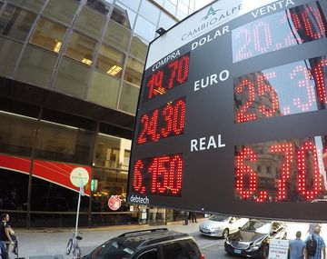 Dólar: superó ampliamente la barrera de los $20