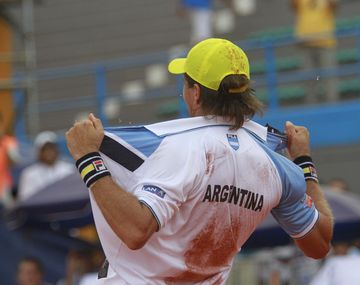 El alocado festejo de Berlocq tras vencer a Seppi