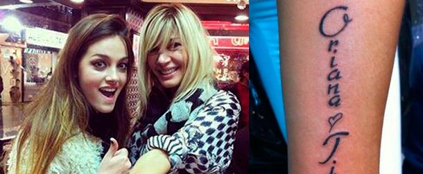 El arrebatado tatuaje que se estampó Catherine Fulop