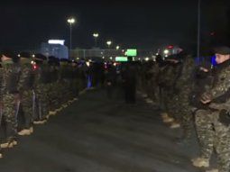 Fuerte operativo en Dock Sud ante amenaza de nuevo corte de camioneros