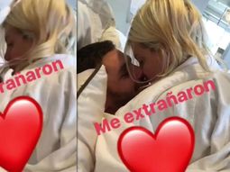 el reencuentro hot de wanda nara y mauro icardi, a los besos en la cama el reencuentro hot de wanda nara y mauro icardi, a los besos en la cama