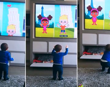 Mateo Messi al ritmo de Hello Hello!