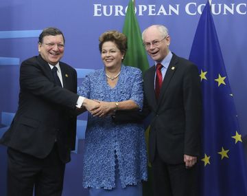 Brasil y la UE acordaron darle impulso final al libre comercio con el Mercosur
