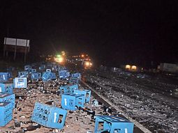 El accidente ocurrió en la Ruta 151