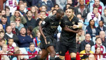 el city perdio con el aston villa en un partido a puro gol el city perdio con el aston villa en un partido a puro gol