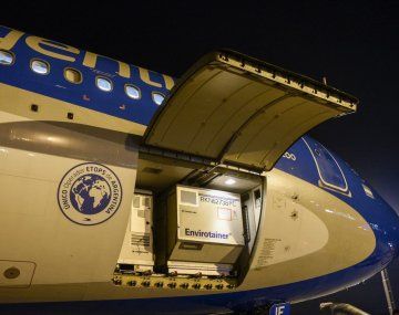 Llegaron otras 768 mil dosis de la vacuna de Sinopharm