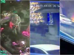 Imágenes tomadas por las cámaras de seguridad Imágenes tomadas por las cámaras de seguridad