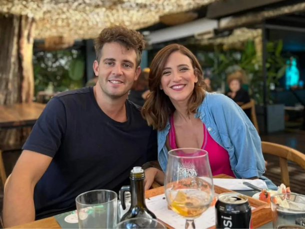 Nació Vicente, el primer hijo de Carolina Amoroso y Guido Covini