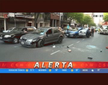 Un conductor se descompuso en su auto