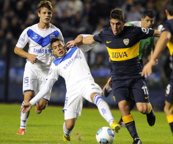 Boca igualó con Vélez en un partido entretenido