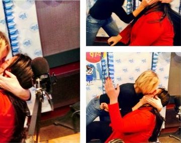El beso de la victoria: la selección ganó y Carla Czudnowsky cumplió
