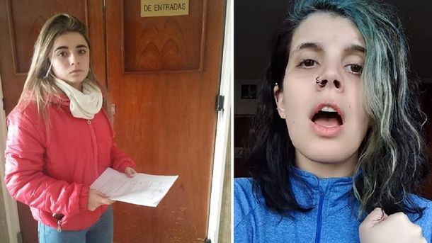 Lucía Álvarez Vasallo (denunciante) y Femininja (denunciada)