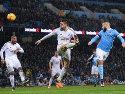 El City derrotó al Swansea en un apasionante final