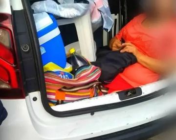 Insólito: un argentino llevaba a la suegra en el baúl rumbo a Florianópolis