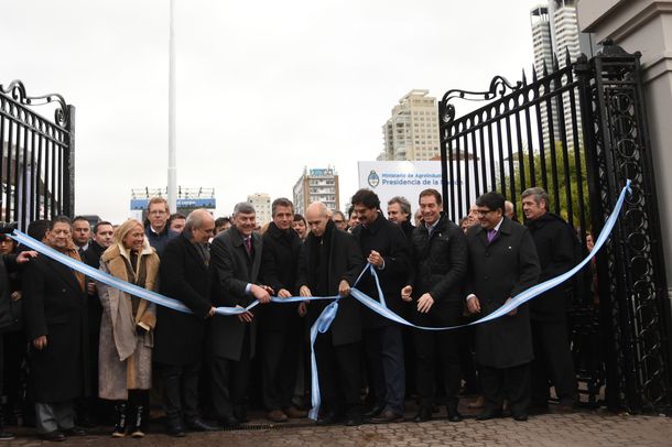 Etchevehere en la apertura de la Rural: Tenemos motivos para estar contentos
