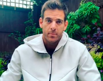El emotivo video de Del Potro tras su nueva lesión en la rodilla