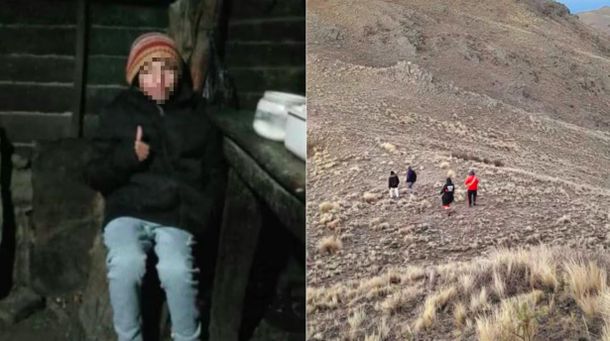 Catamarca: encontraron con vida al nene de 11 años que se había perdido hace dos días en la montaña