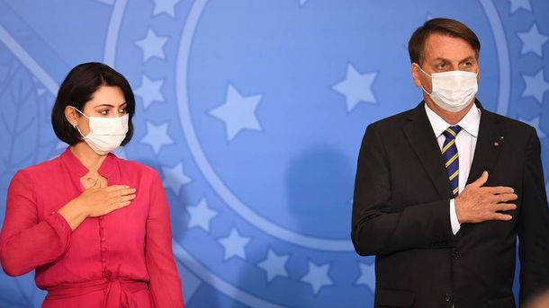 Brasil: Michelle Bolsonaro dio positivo de coronavirus&nbsp;