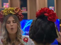 Noche mexicana en Gran Hermano: Julieta y Camila la pasaron mal con el picante