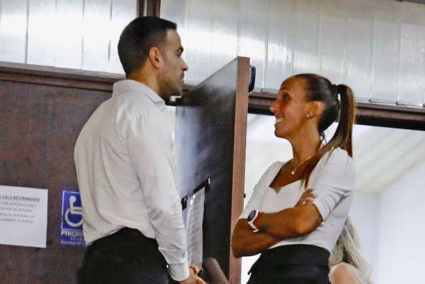La psiquiatra Agustina Cosachov y el psicólogo Carlos Díaz.&nbsp;