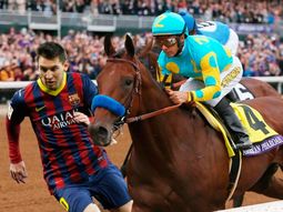 un rival extrano: messi comparte la nominacion a deportista del ano con un caballo un rival extrano: messi comparte la nominacion a deportista del ano con un caballo