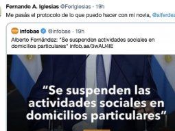 La picante respuesta de Aníbal a un tuit irónico de Fernando Iglesias