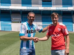 Lisandro López y Nicolás Tagliafico